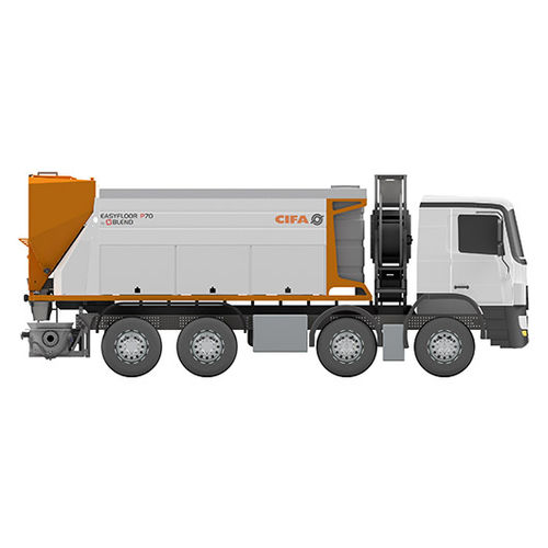 Pompe à béton mobile - Easyfloor P70 - CIFA S.p.A - pour chantier / à piston