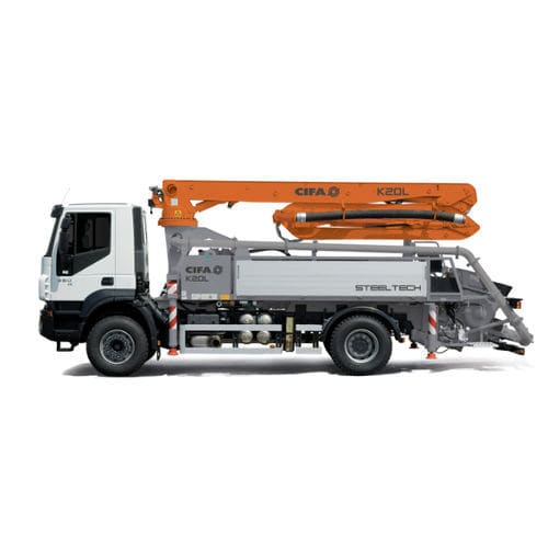 Pompe à béton automotrice pour chantier - K20L - CIFA S.p.A