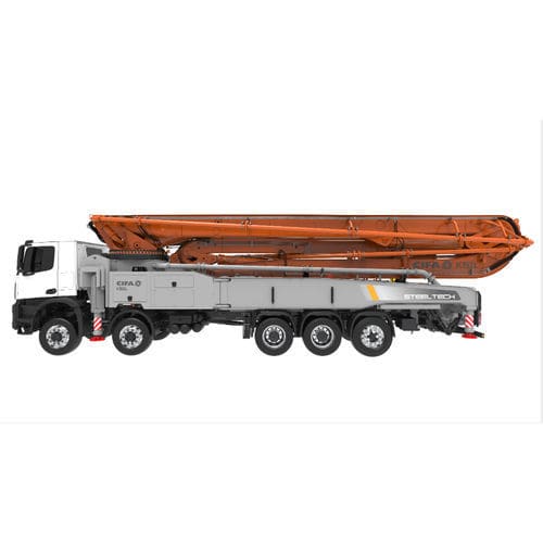 Pompe à béton automotrice pour chantier - K61L - CIFA S.p.A