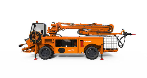 Pompe à béton mobile - ELK - CIFA S.p.A - pour chantier / diesel / électrique