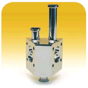 Vanne à membrane - TOP-FLO® - Top Line Process Equipment Company - d'aiguillage / pour liquides alimentaires et boissons