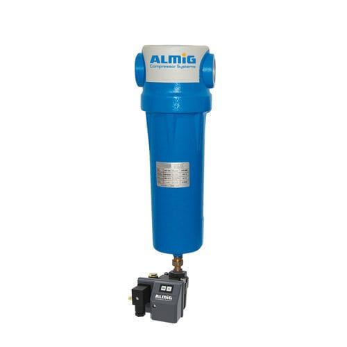 Carter de filtre à cartouche - AF series - ALMIG Kompressoren GmbH - pour air comprimé / en acier / haute performance