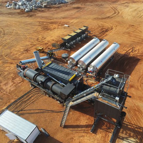 Centrale d'enrobage mobile - TSM17 - ERMONT SAS