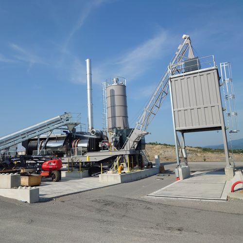 Centrale d'enrobage continue - RM160 - ERMONT SAS