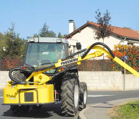 Broyeur à axe horizontal épareuse - 4.5 m, 42 ch | Théa 450 P - ROUSSEAU