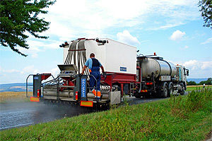Épandeuse de liant montée sur camion - Fibersealer - SECMAIR