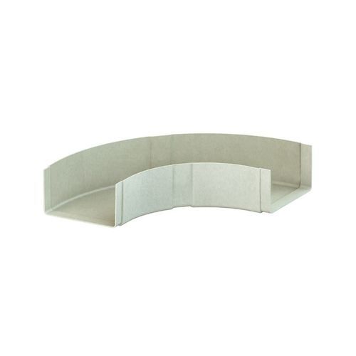 Fixation de chemin de câble coudé à 90° - KPB series - Ebo Systems SAS - coudée / PRV / en polyester renforcé de fibres de verre