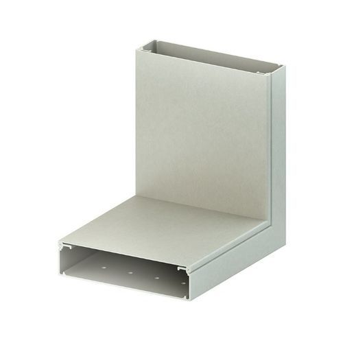 Raccord de goulotte rigide - LFGIC series - Ebo Systems SAS - avec sortie de câble / coudé / coudé à 90°