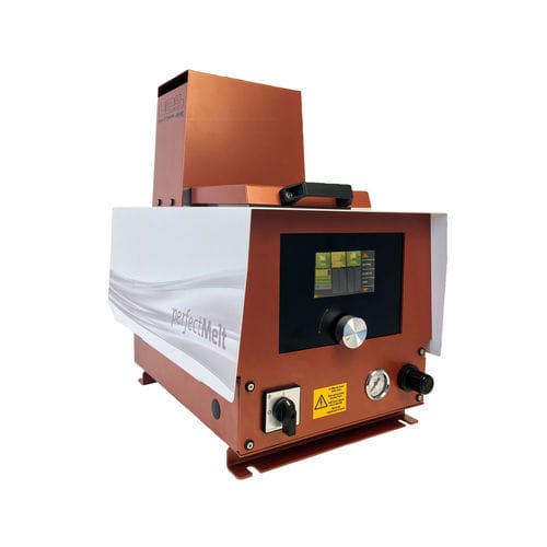 Machine de fusion de colle thermofusible - perfectMelt SE - UES AG - avec pompe à piston