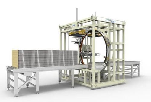 Banderoleuse avec couronne tournante - POSEIDON 210 - Tosa - automatique / pour produits longs / horizontale