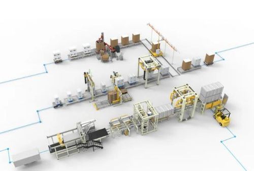 Ligne de conditionnement automatique - Tosa - pour l'industrie pharmaceutique / pour l'industrie agroalimentaire / pour la logistique