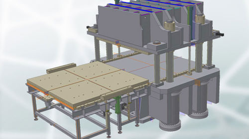 Presse hydraulique - Carbontech - COMI GROUP - à compression / de production / pour matériaux composites