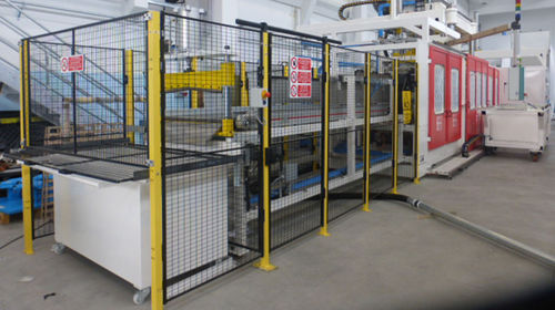 Thermoformeuse pour plaque en plastique - HEDL - COMI GROUP - en ABS / pour la production de réfrigérateurs / pour doublures intérieures