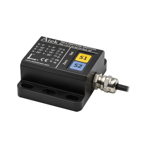 Inclinomètre XY - INS 110 - ATEK SENSOR TECHNOLOGIE - numérique / réglable / IP67