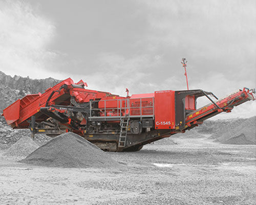 Concasseur à cône - C-1545P - TEREX Mobile Processing Equipment - mobile / compact / fin
