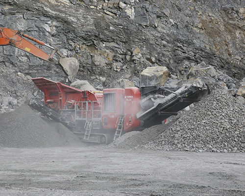 Concasseur à percussion - I-120 - TEREX Mobile Processing Equipment - mobile / secondaire / sur chenilles