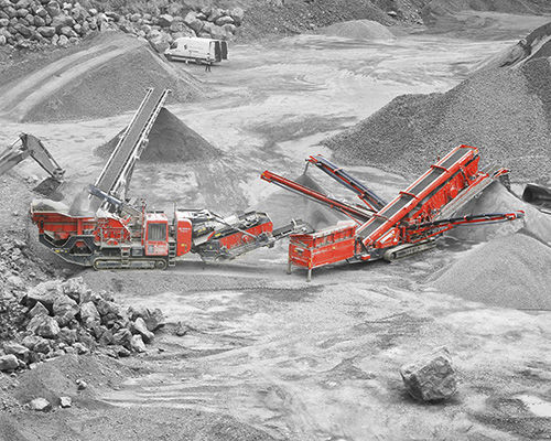 Crible vibrant - 696 - TEREX Mobile Processing Equipment - de charbon / incliné / compact