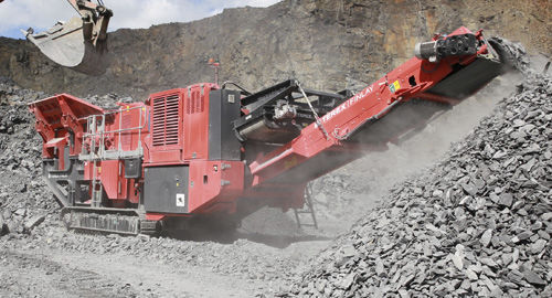 Concasseur à mâchoire - J-1175 Hybrid - TEREX Mobile Processing Equipment - mobile / sur chenilles / haute capacité
