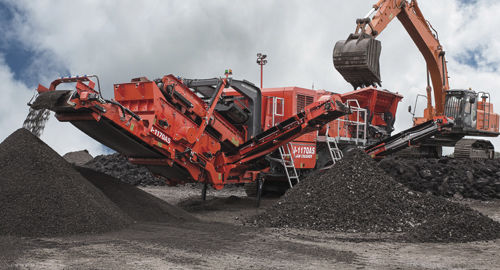 Groupe de concassage et de criblage à mâchoire - J-1170AS - TEREX Mobile Processing Equipment - mobile / sur chenilles / haute capacité