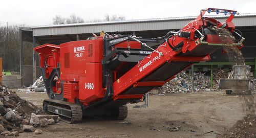 Concasseur à mâchoire - J-960 - TEREX Mobile Processing Equipment - mobile / sur chenilles / compact