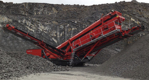 Crible pour mine - 693+ - TEREX Mobile Processing Equipment - mobile / vibrant / pour pellets