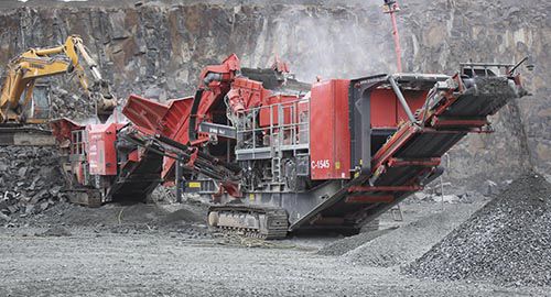 Concasseur à cône - C-1545P - TEREX Mobile Processing Equipment - mobile / compact / fin