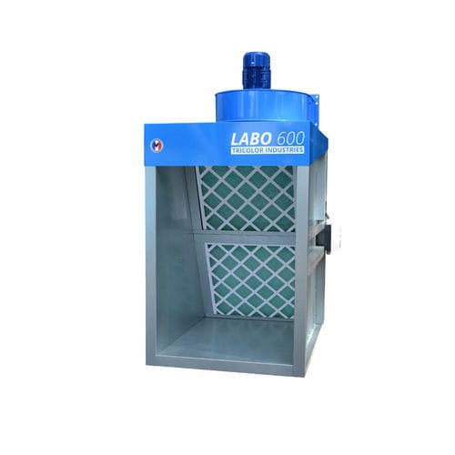 Cabine de peinture ouverte - Labo 600T - Tricolor Industries - pour pièces détachées / pour applications aéronautiques / à filtre sec