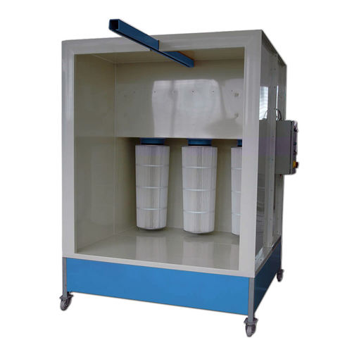 Cabine de poudrage ouverte - TRICO COMPACT CPB 2 - Tricolor Industries - pour pièces détachées / filtre à cartouche / à filtre auto-nettoyant
