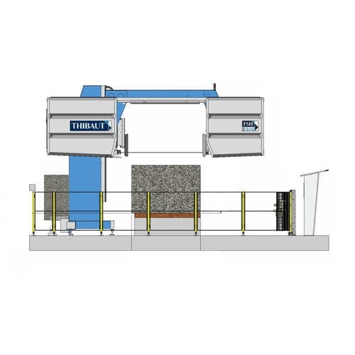 Machine de découpe à fil diamanté - TSH2300 - THIBAUT - pour granit / pour marbre / de blocs