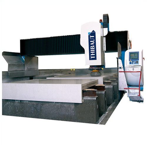 Machine de polissage pour pièces plates - T558 - THIBAUT - pour béton / automatique / CNC