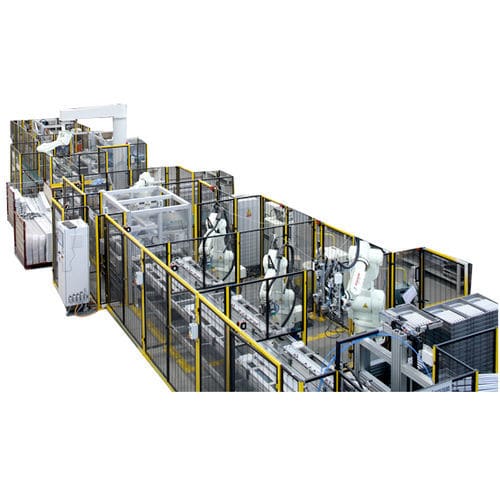 Ligne d'assemblage entièrement automatique - SYSTEM ROBOT AUTOMAZIONE - robotisée / de contrôle / de marquage