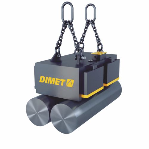 Électroaimant de levage de manutention - EMGP series  - DIMET GmbH - à commutation électrique / pour bobines / pour barres en fer