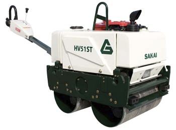 Rouleau compresseur duplex - 620 kg (1 365 lbs) | HV51ST - SAKAI HEAVY INDUSTRIES - manuel