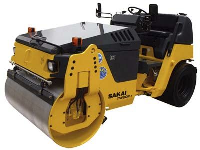Rouleau compresseur mixte - max. 3 540 KG ( 7 800 LBS ) | TW502S-1/352S-1 - SAKAI HEAVY INDUSTRIES - articulé