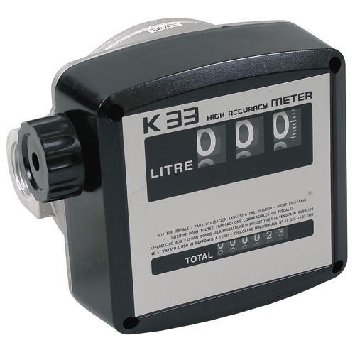 Compteur / débitmètre à disque oscillant - K33H - Pompes Japy - pour huile / ATEX / compteur
