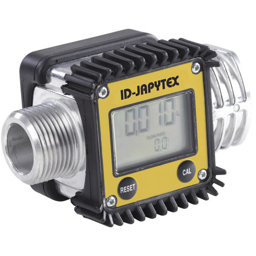 Compteur / débitmètre à turbine - ID-JAPYTEX - Pompes Japy - à gasoil / en polypropylène / ATEX