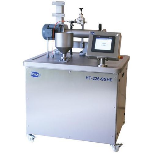 Échangeur de chaleur à surface raclée - HT226 - OMVE Lab & Pilot Equipment - liquide / liquide / sur mesure / haute pression