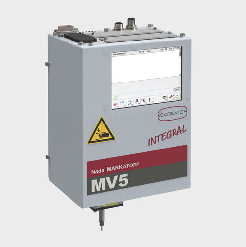 Système de marquage électromagnétique - MV5 U85/45 INTEGRAL - MARKATOR Manfred Borries GmbH - par micro-percussion / automatique / pour l'industrie