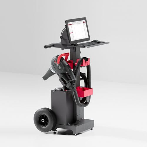 Système de marquage laser à fibre - MV6 VarioLase - MARKATOR Manfred Borries GmbH - semi-automatique / pour pièces cylindriques / pour tuyaux