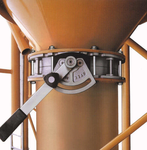 Vanne papillon - Stanelle Silos + Automation GmbH - à levier / d'arrêt