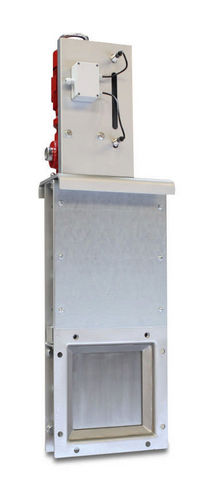 Vanne à guillotine - MMFH-GM - Stanelle Silos + Automation GmbH - à commande électrique / pour produits en vrac / de refoulement