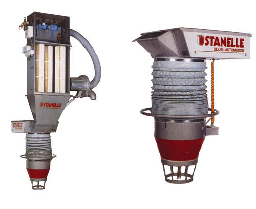 Manche de chargement citerne - ø 220 mm | QUADRO - Stanelle Silos + Automation GmbH - pour camion / télescopique