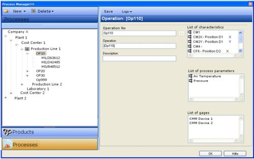 Logiciel de planification - Q-PRM  - Q-DAS Inc - de gestion de processus de simulation / de process