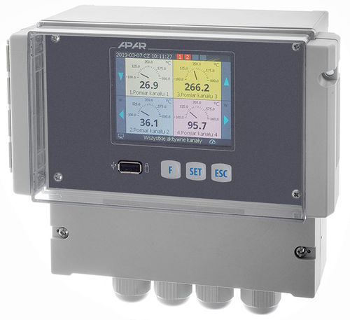 Data logger de tension - AR634 - APLISENS S.A. - de courant / universel / anti-effraction