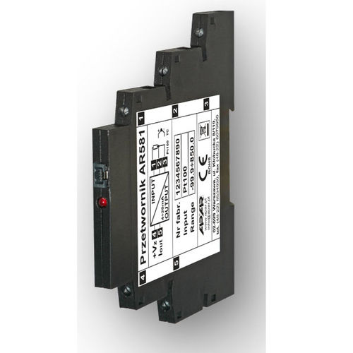 Transmetteur de température sur rail DIN - AR581 - APLISENS S.A. - Pt100 / thermocouple type K / thermocouple type S