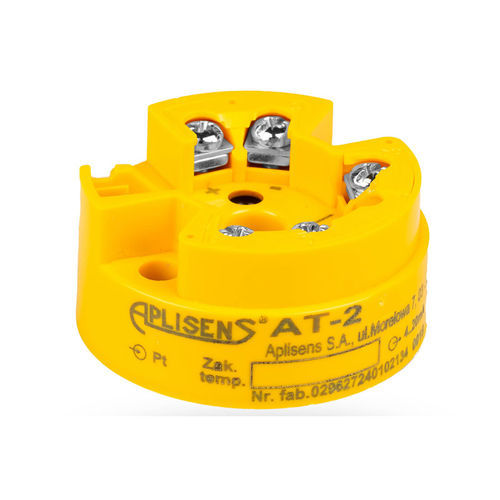 Transmetteur de température en tête de sonde - AT-2 - APLISENS S.A. - Pt100 / 4-20 mA / programmable