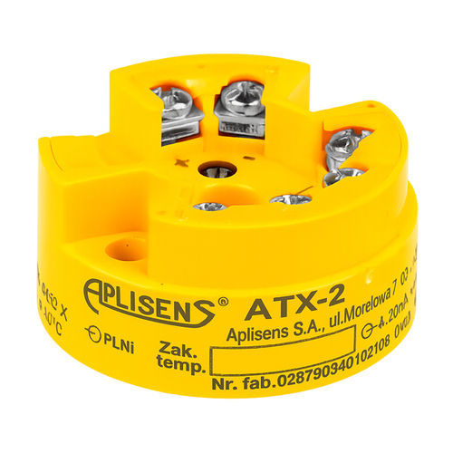 Transmetteur de température en tête de sonde - ATX-2 - APLISENS S.A. - Pt100 / Pt1000 / Pt500