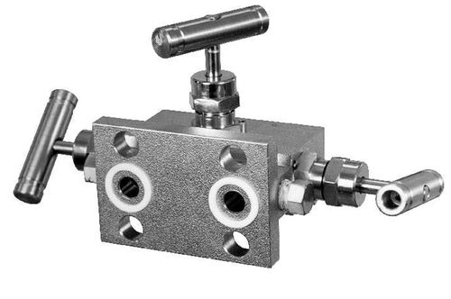 Manifold 3 voies - VM-3, VM-5 - APLISENS S.A. - en acier inoxydable