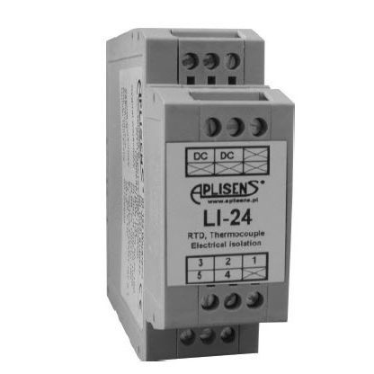 Transmetteur de température sur rail DIN - LI-24 - APLISENS S.A. - thermocouple / HART / programmable