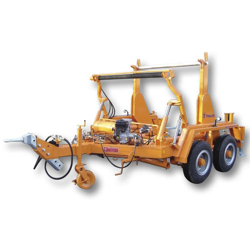 Remorque porte tourets - TTA 6008 K  - Jakob Thaler GmbH - tandem / tractée / pour transport et pose de câbles